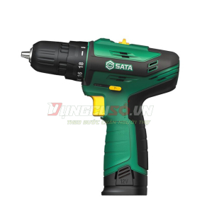 Máy khoan pin 12V 2Ah Sata 05806