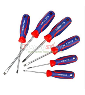 Bộ tuốc nơ vít 6 chi tiết Workpro - WP200504
