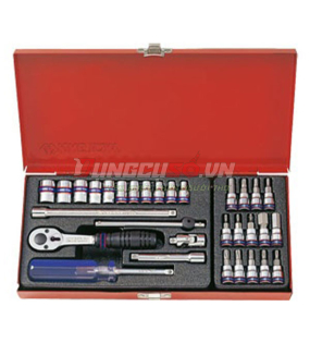 Bộ tuýp 1/4″ 31 chi tiết Kingtony 2031MR