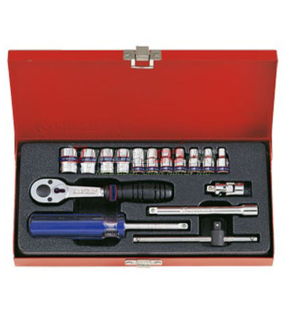 Bộ tuýp 1/4″ 16 chi tiết Kingtony 2516MR