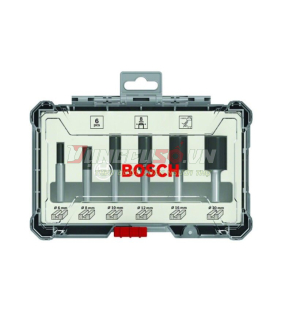 Bộ mũi phay thẳng 6 món (Mới)