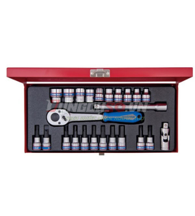 Bộ tuýp 3/8″ 24 chi tiết Kingtony 3024MR