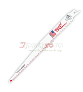 Lưỡi cưa kiếm gỗ loại mỏng T5-225.36mm Milwaukee 48-00-5036 (Bộ 5 lưỡi)