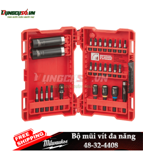Bộ mũi vít đa năng 26 pcs Milwaukee 48-32-4408