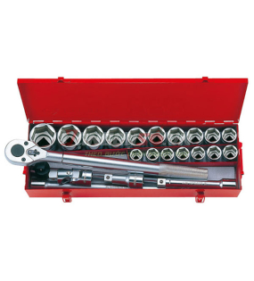 Bộ tuýp 3/4″ 23 chi tiết Kingtony 6323MR