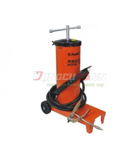 Bình bơm mỡ đạp chân 8L ống nano 8L Asaki AK-1008