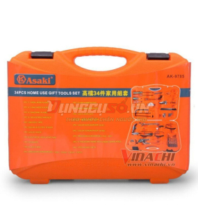 Bộ dụng cụ gia đình 34 chi tiết Asaki AK-9785