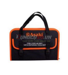 Bộ dụng cụ sửa chữa 16 chi tiết Asaki AK-9821
