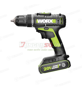 MÁY KHOAN VẶN VÍT DÙNG PIN LI-ION 20V WU172 – WORX GREEN