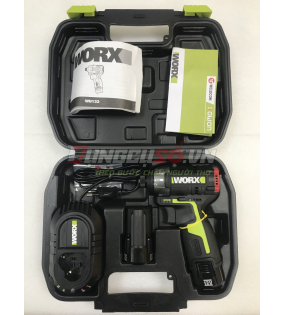 MÁY VẶN VÍT ĐỘNG LỰC DÙNG PIN LI-ION 12V WU132- WORX GREEN
