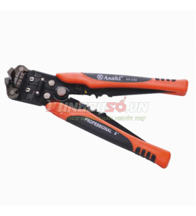 Kềm tuốt dây điện tự động đa năng cao cấp 8″/200mm Asaki AK-0339