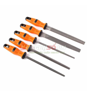 Bộ giũa sắt 5 cây 10”/250mm Asaki AK-3767