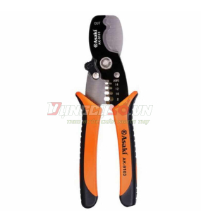 Kềm tuốt dây điện đa năng 7″/175mm Asaki AK-9103