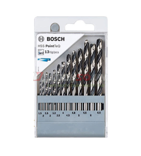 Bộ mũi khoan HSS 13mũi 1.5-6.5mm