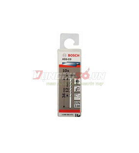 Mũi khoan INOX HSS-Co 1mm (hộp 10 mũi)