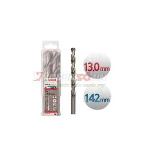 Mũi khoan sắt HSS-G 13.0mm (hộp 5 mũi)