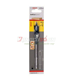 Mũi khoét gỗ đuôi cá 17x152mm Bosch 2608595488