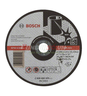 Đá cắt 180x2x22.2mm (Inox)