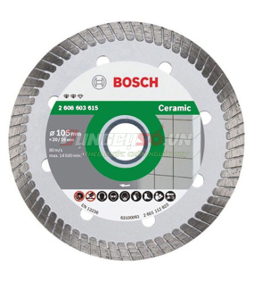 Đĩa cắt kim cương Turbo 105x16mm ceramic