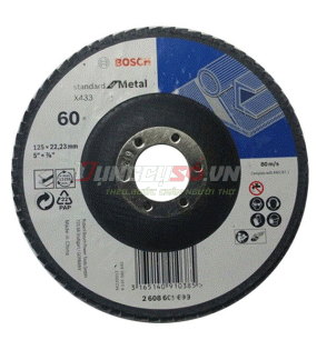 Đá nhám xếp P40 Ø100mm (linh hoạt)