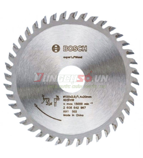 Lưỡi cưa gỗ 100mm T40