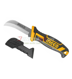 Dao tước dây điện lưỡi cong 198mm INGCO HPK82101