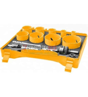 Bộ 12 mũi khoét kim loại INGCO AKH0131