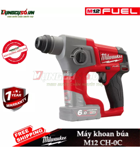 Máy khoan búa Milwaukee M12 CH-0C (2 chế độ)