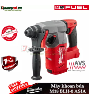 Máy khoan bê tông 18V-26mm Milwaukee M18 BLH-0