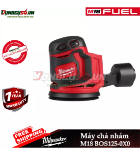 Máy chà nhám Milwaukee M18 BOS125-0X0