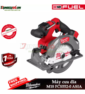 Máy cắt gỗ đĩa 165mm Milwaukee M18 FCS552-0