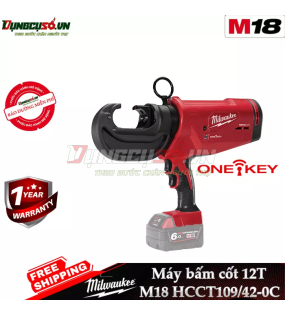 Máy bấm cốt Milwaukee 12T M18 HCCT109/42-0C