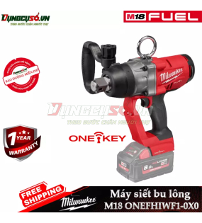 Máy siết bu lông 1 inch Milwaukee M18 ONEFHIWF1-0X0