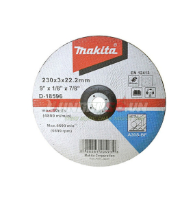 Đá cắt A30S cho kim loại 230x3x22.23 Makita D-18596