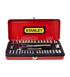 Bộ đầu tuýp 1/4″ – 3/8″ 37 chi tiết Stanley 89-518-1