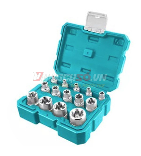 Bộ 14 đầu tuýp loại E Total THKTETS0114