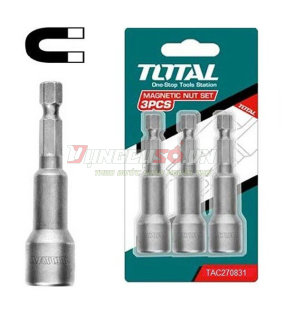Bộ mũi vít bắn tôn 8mm Total TAC270831