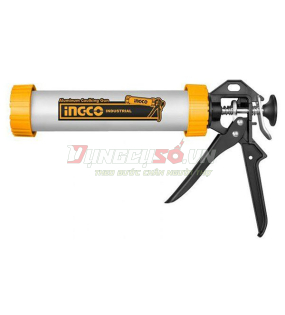 Súng bơm silicon ống nhôm 12in INGCO HCG0112