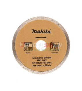 Lưỡi cắt kim cương 110mm Makita D-05212