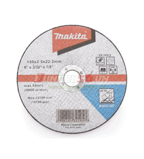 Đá cắt sắt A30S 150x3x22.23mm Makita D-29418