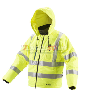 Áo khoác sưởi ấm pin size XL 18V/14.4V Makita DCJ206YXL