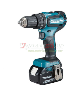 Máy khoan búa và vặn vít pin 18V Makita DHP485SFE