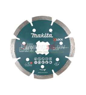 Lưỡi cắt kim cương X-LOCK 100mm Makita E-02054