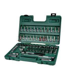 Bộ đầu tuýp 58 chi tiết Sata 09004