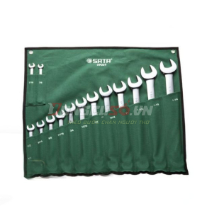 Bộ cờ lê vòng miệng 14 chi tiết Sata 09069