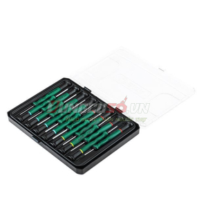 Bộ tua vít sao cán dài 15 chi tiết Sata 09317