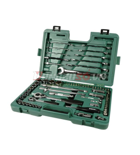 Bộ cờ lê – đầu tuýp 76 chi tiết Sata 09519