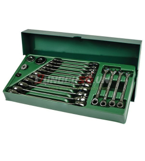 Bộ khay cờ lê tự động 19 chi tiết Sata 09925