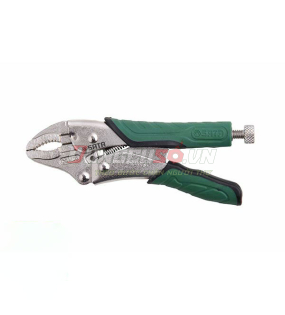 Kềm bấm chết có bao da mũi cong 10in Sata 71107