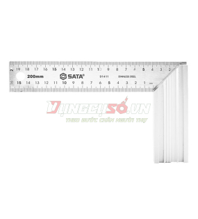 Thước Ê ke vuông 20cm/8 in Sata 91411